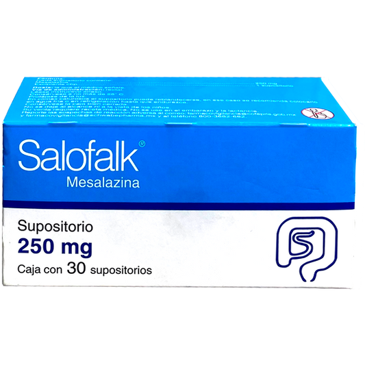 SALOFALK 250 MG SUPS 30
