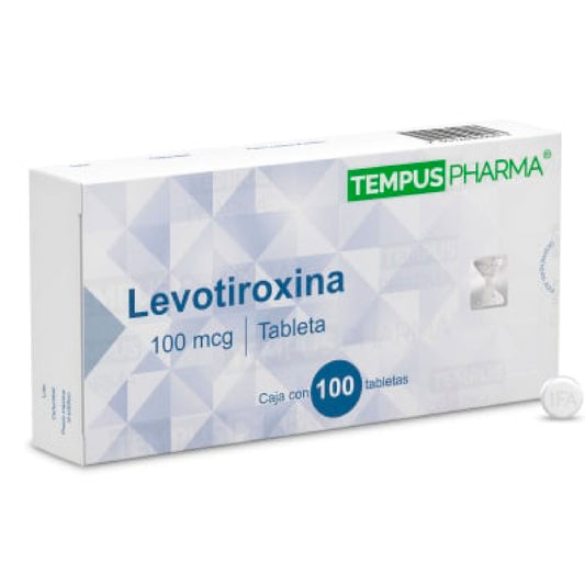 LEVOTIROXINA 100MG C 100 TAB TEMPUS PHARMA
