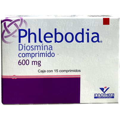 PHLEBODIA 600 MG CPR 15