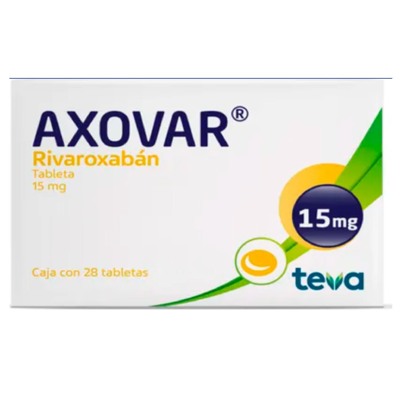 AXOVAR 15 MG 28 TAB