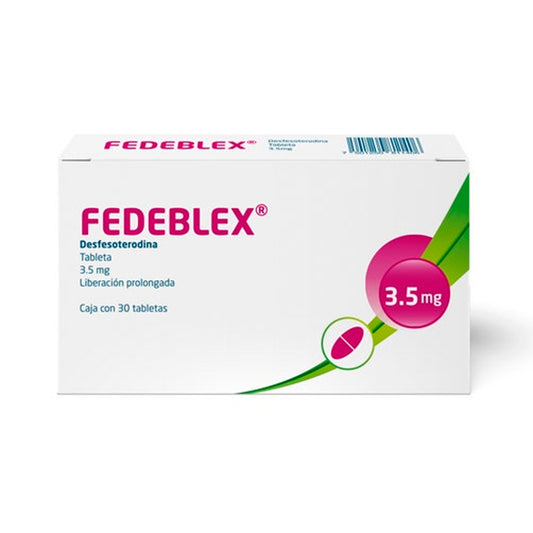FEDEBLEX 3 5MG TAB 30