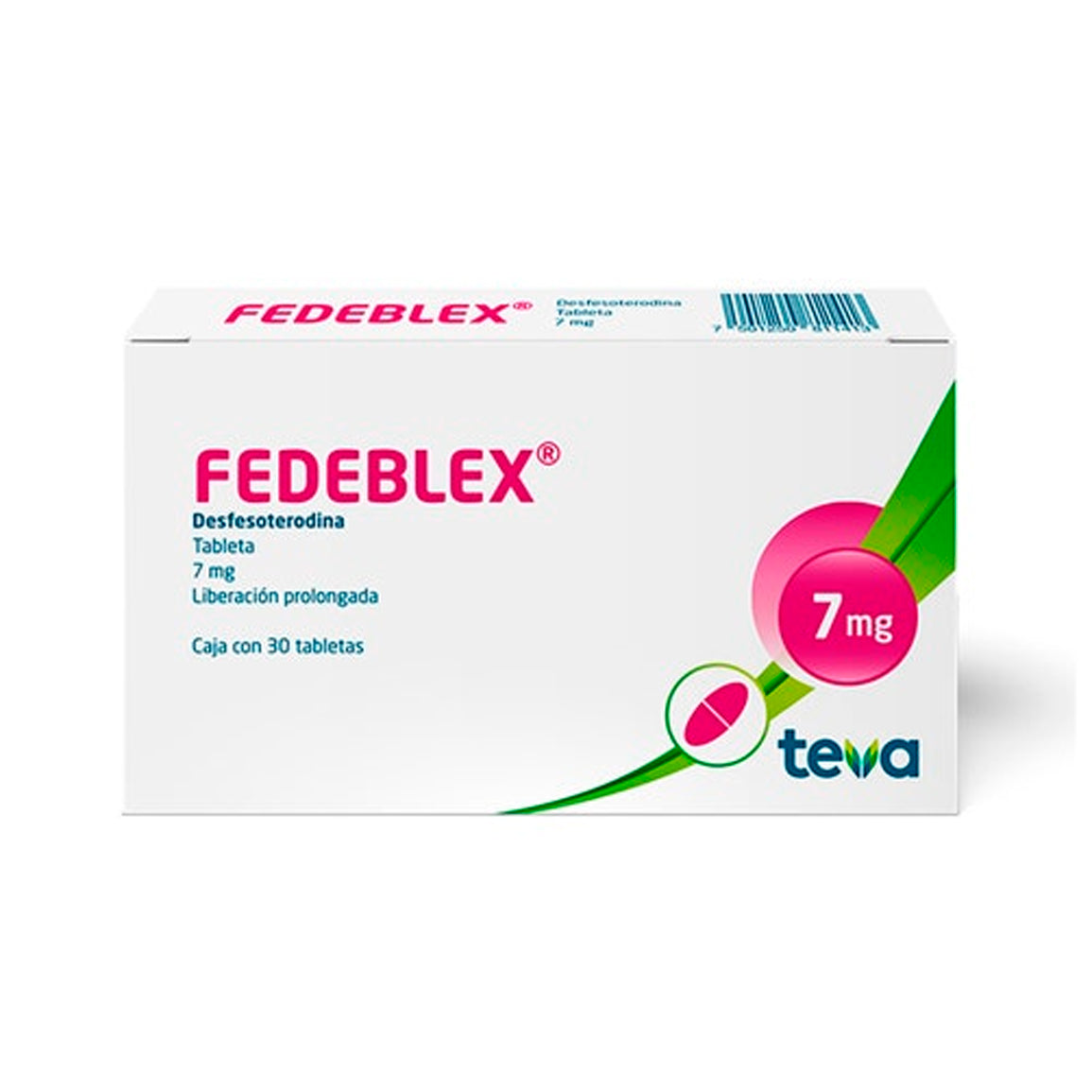 FEDEBLEX 7MG TAB 30