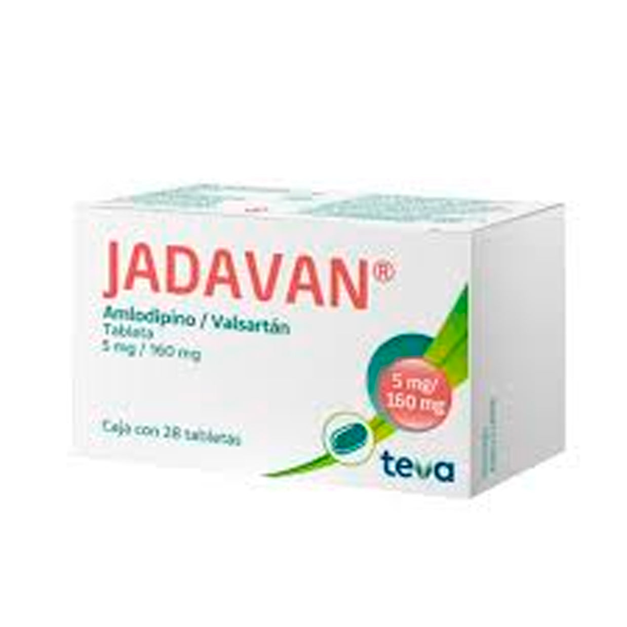 JADAVAN 5 160 MG TAB 28