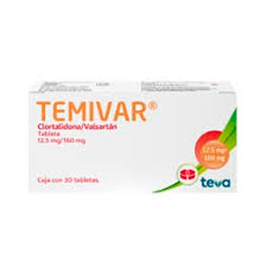 TEMIVAR 12 5 160 MG 30 TAB