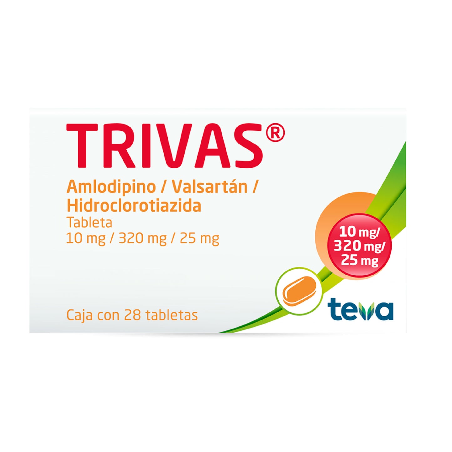 TRIVAS 10 320 25 MG 28 TAB