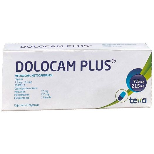 DOLOCAM PLUS C 20 7 5MG 215MG