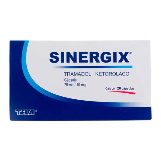 SINERGIX C 20 25MG 10MG