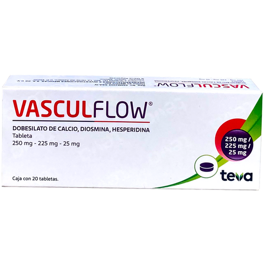 VASCULFLOW 250 225 25MG TAB 20