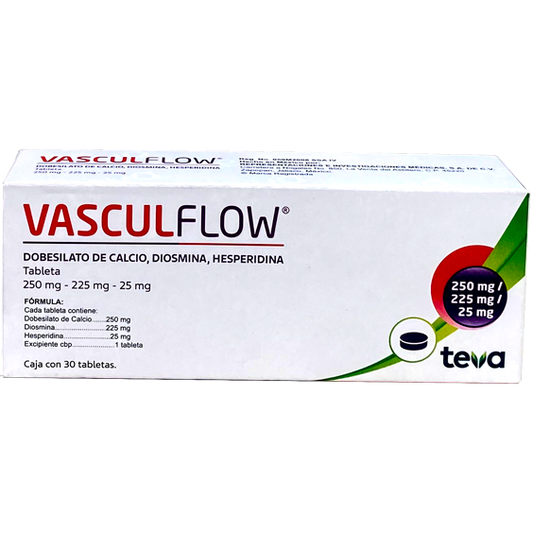 VASCULFLOW 250 225 25 MG TAB30
