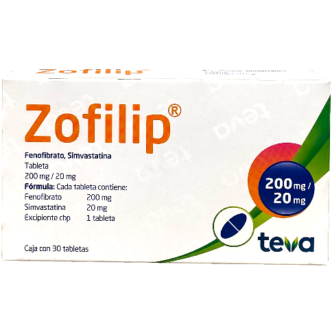 ZOFILIP T 30 200MG 20MG