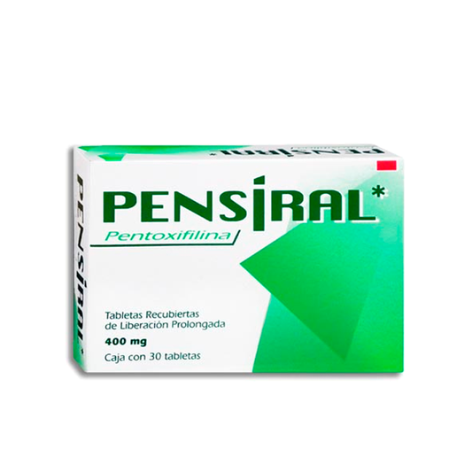 PENTOXIFILINA T 30 400MG PENSIRAL SERRAL