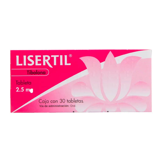TIBOLONA LISERTIL 2 5 MG TAB 30