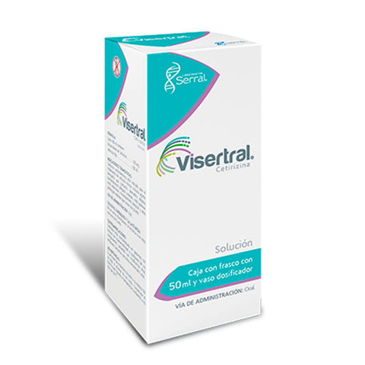 CETIRIZINA VISERTRAL SOL50ML