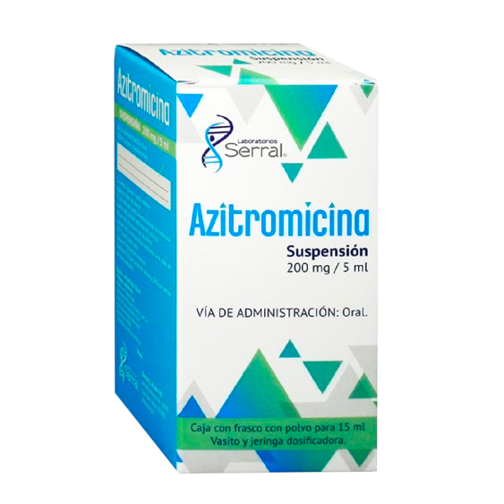 AZITROMICINA 200MG 5ML SERRAL