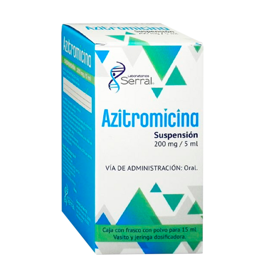 AZITROMICINA 200MG 5ML SERRAL
