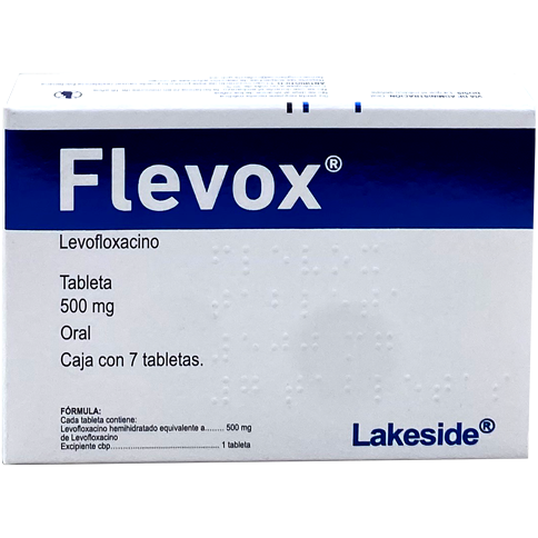 FLEVOX 500 MG TAB 7