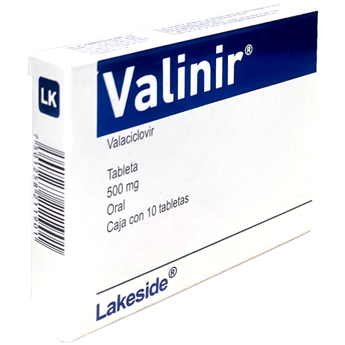 VALINIR 500 MG CPR 10