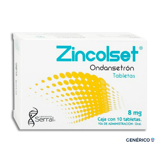 ZINCOLSET TAB 8MG  C10 ONDANSETRON