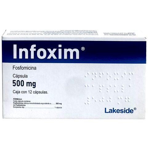 INFOXIM 500 MG CAPS 12