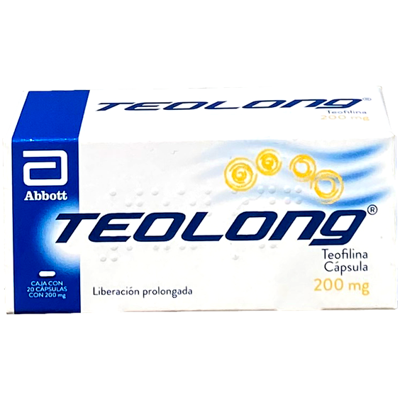 TEOLONG 200 MG CAPS 20