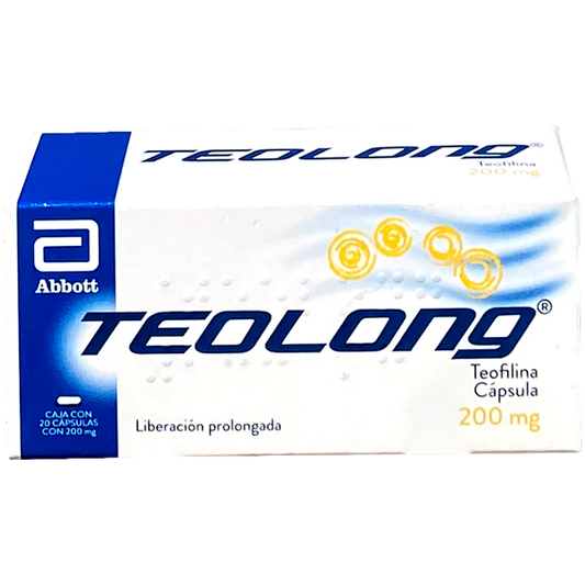 TEOLONG 200 MG CAPS 20