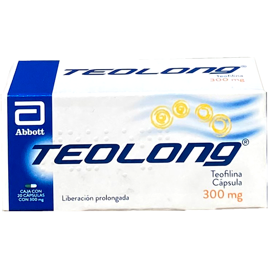 TEOLONG 300 MG CAPS 20