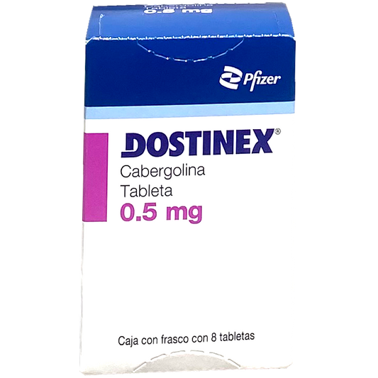 DOSTINEX 0 5 MG TAB 8 537