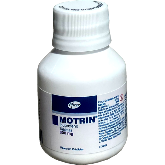 MOTRIN 600 MG GRAG 45