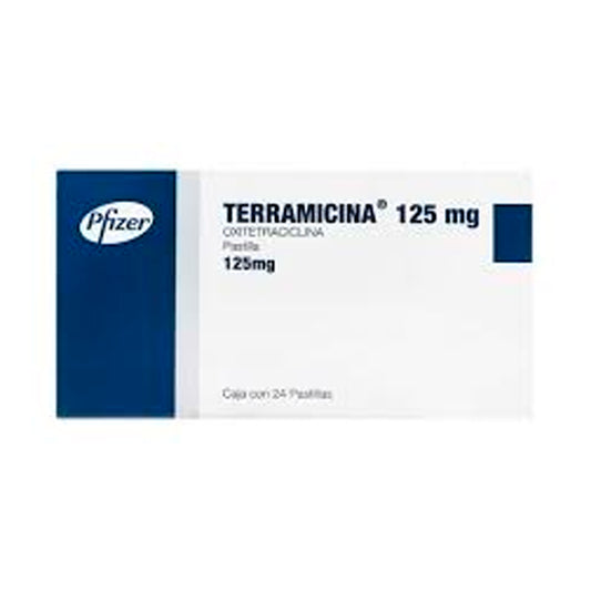 TERRAMICINA 125 MG TROC 24 315