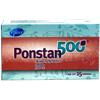 PONSTAN 500 MG TAB 15