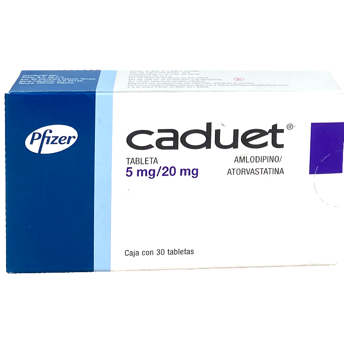 CADUET 5 20 MG TAB 30
