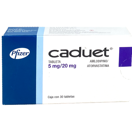 CADUET 5 20 MG TAB 30