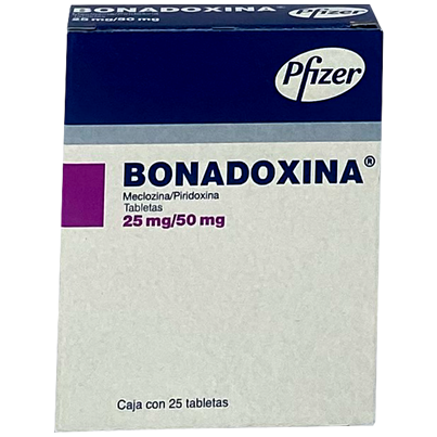 BONADOXINA 25 MG TAB 25 268