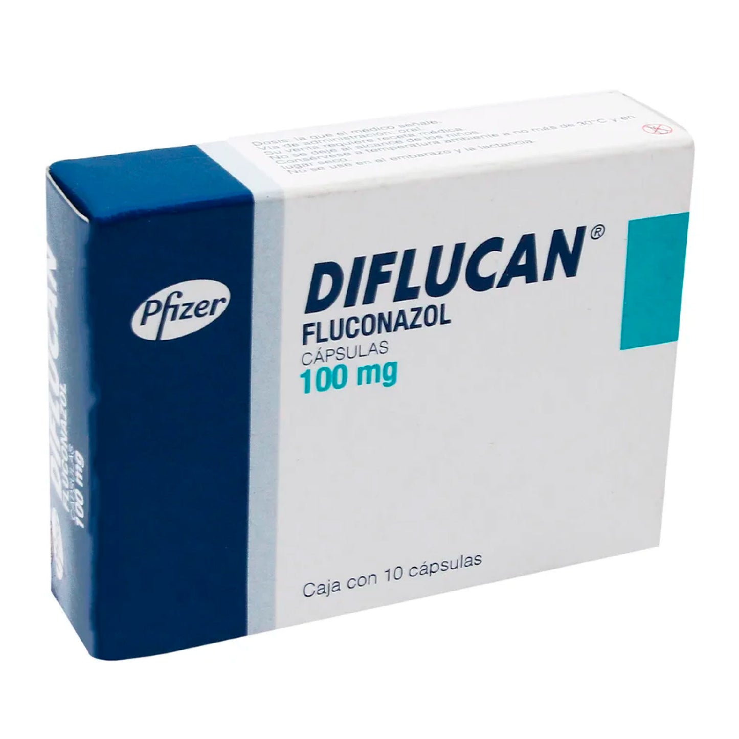 DIFLUCAN 100 MG CAPS 10 8642