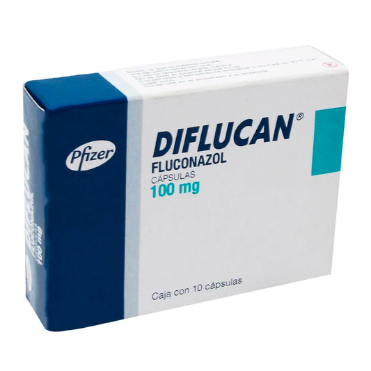 DIFLUCAN 100 MG CAPS 10 8642