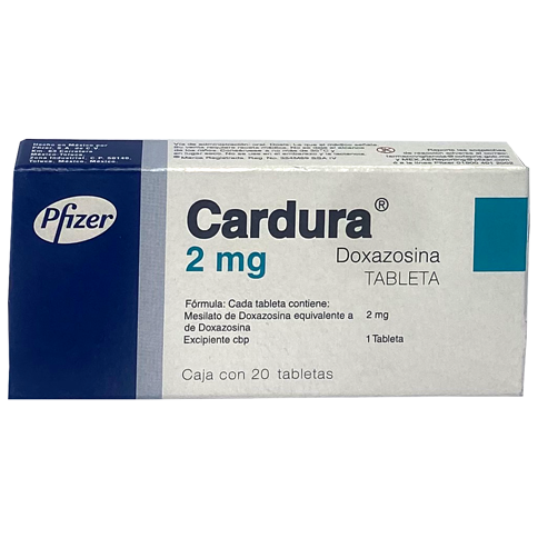 CARDURA 2 MG TAB 20