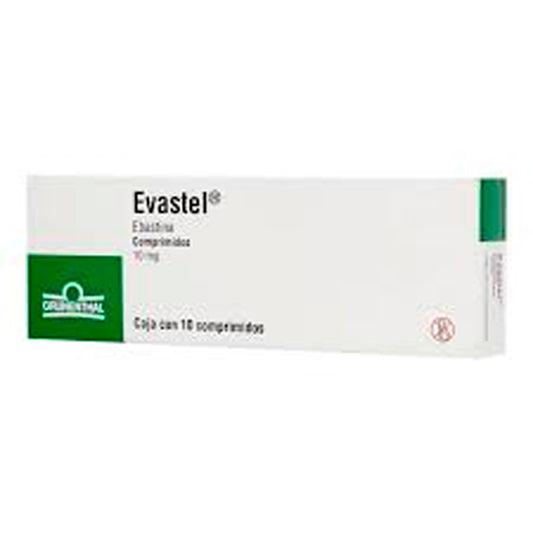 EVASTEL 10 MG CPR 10