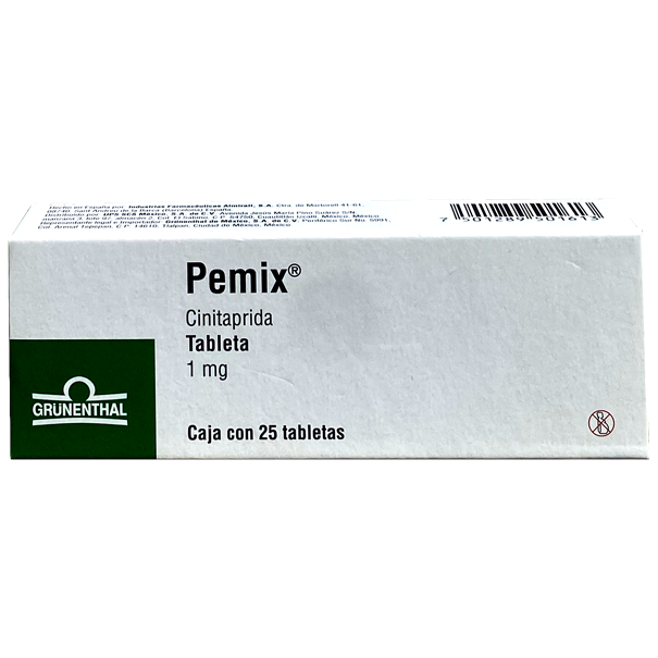 PEMIX 1 MG CPR 25