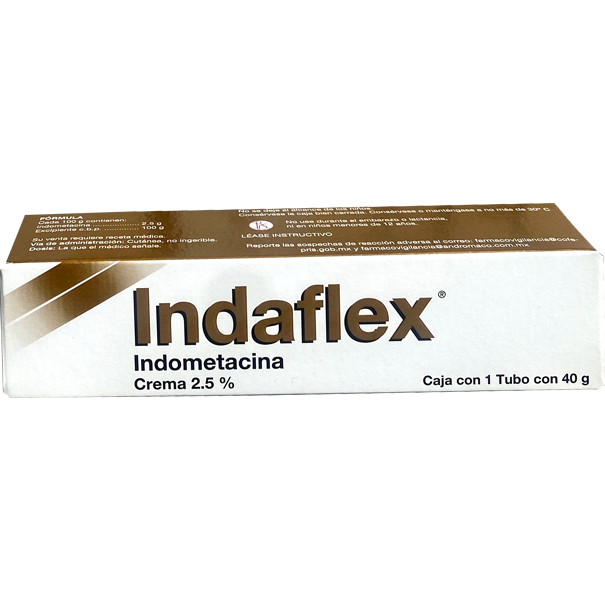 INDAFLEX 2 5 CRA TB 40 G