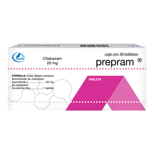 PREPRAM 20 MG TAB 30