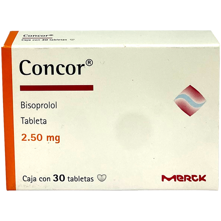 CONCOR 2 50MG GRAG 30 195