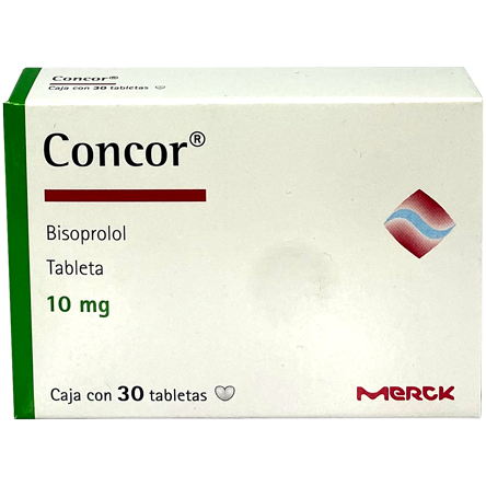 CONCOR 10 MG GRAG 30