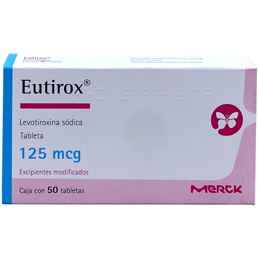 EUTIROX 125 MCG TAB 50