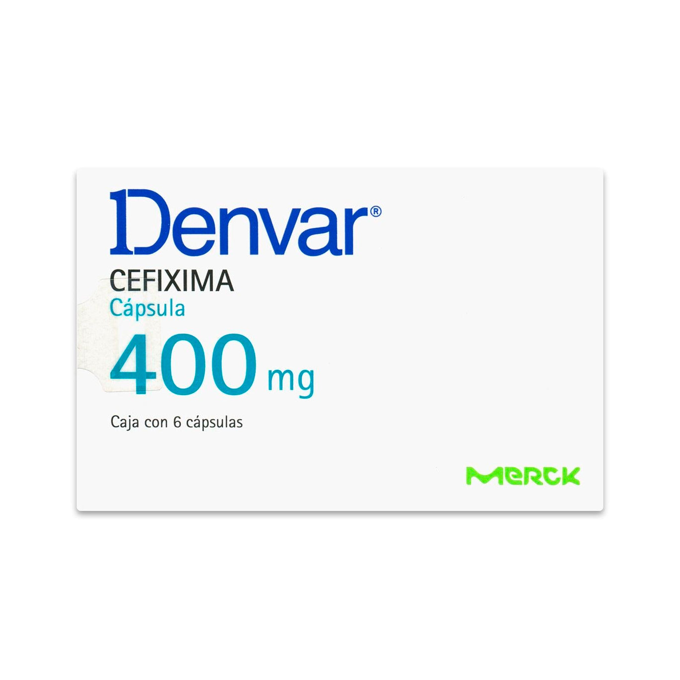 DENVAR 400 MG CAPS6 407