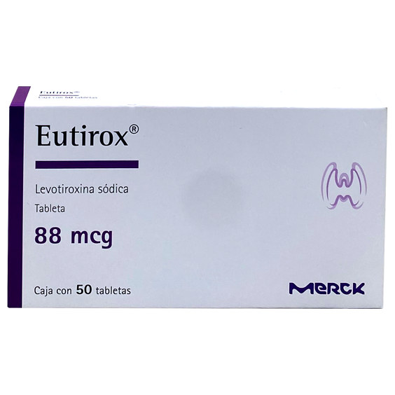 EUTIROX 88 MCG TAB 50