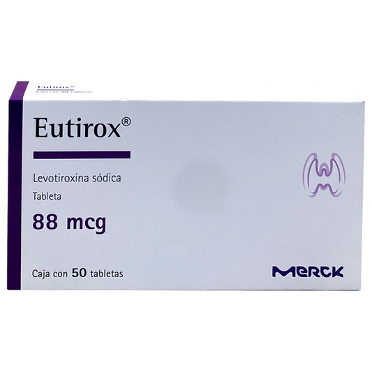 EUTIROX 88 MCG TAB 50