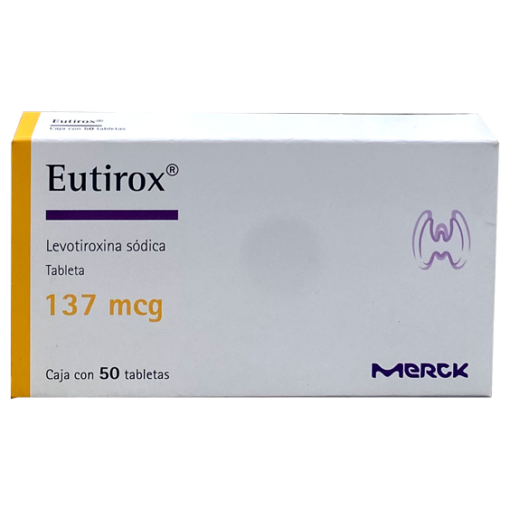 EUTIROX 137 MCG TAB 50