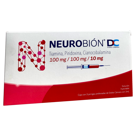 NEUROBION DC 100 100 10MG S INY 3JG