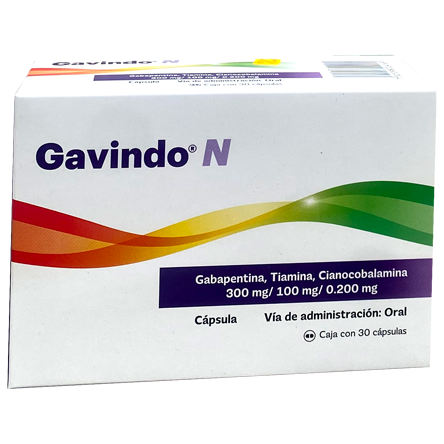 GAVINDO N 300 100 0 200MG CAPS 30N