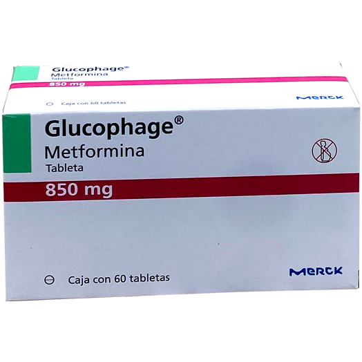 GLUCOPHAGE 850MG TAB 60